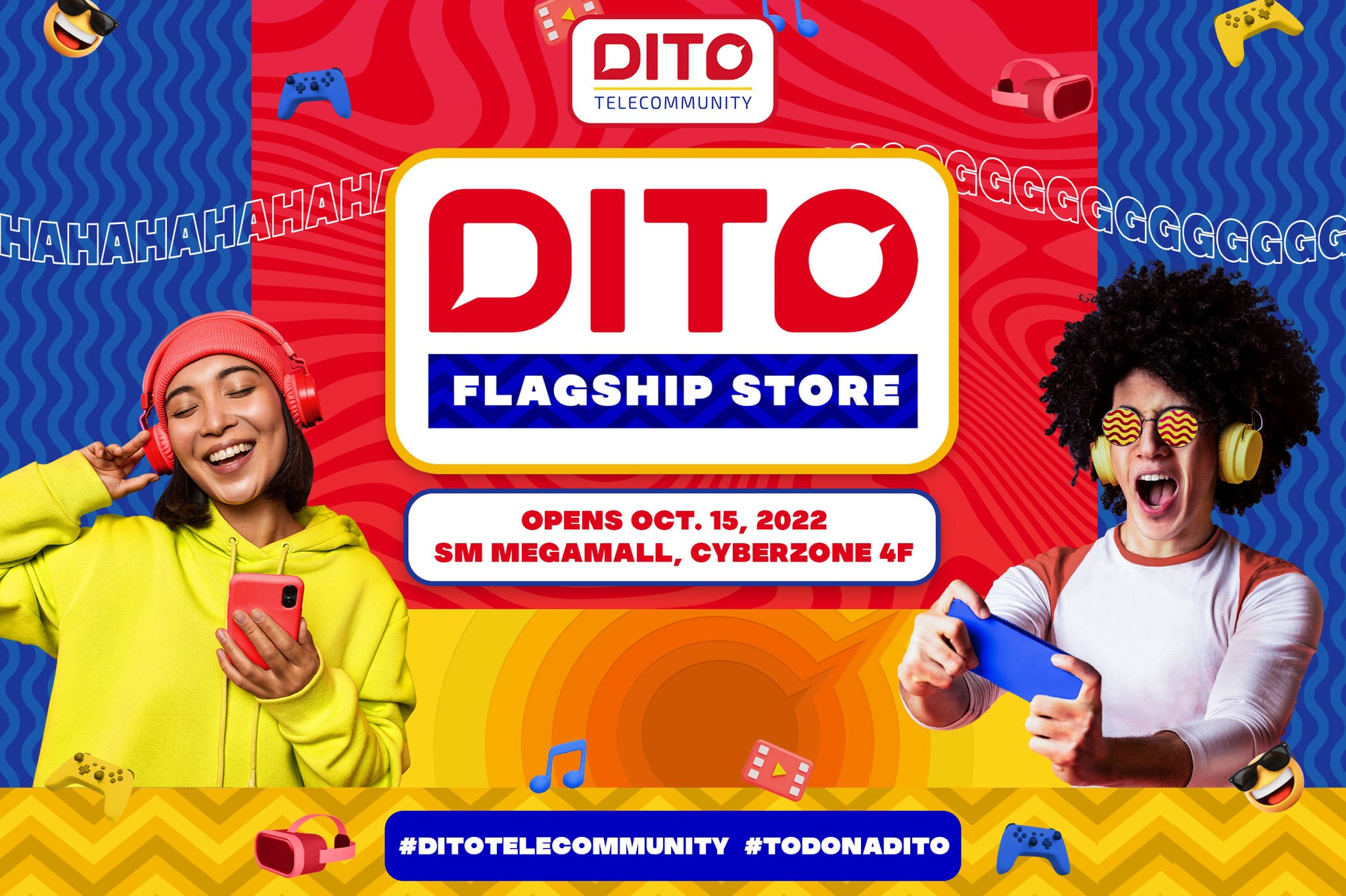 DITO Telecommunity's Spectacular "TODO NA DITO!" Flagship Store Is Set ...