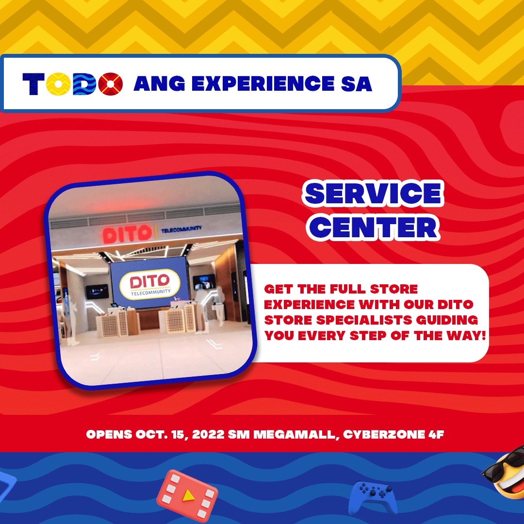 DITO Telecommunity's Spectacular "TODO NA DITO!" Flagship Store Is Set ...